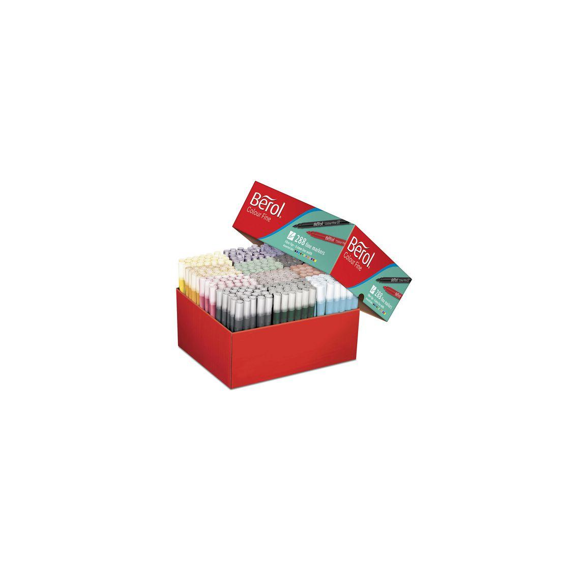 Fibre pen BEROL Colorfine 288/pc