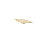 Table top straight 120x80cm birch
