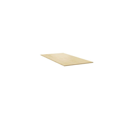 Table top straight 120x80cm birch