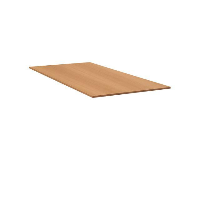 Table top straight 120x80cm beech