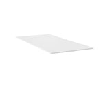 Table top straight 120x80cm white