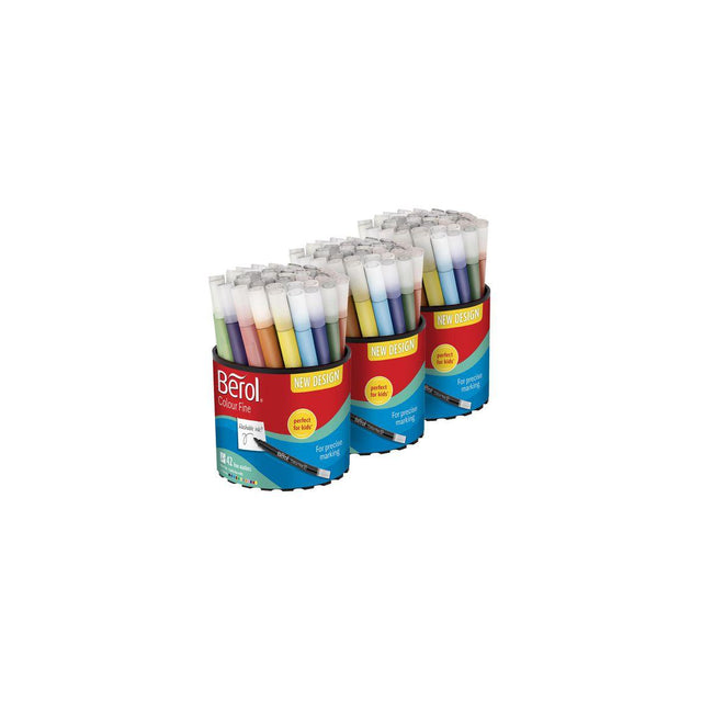 Fibre pen BEROL Colorfine 42x3/pc