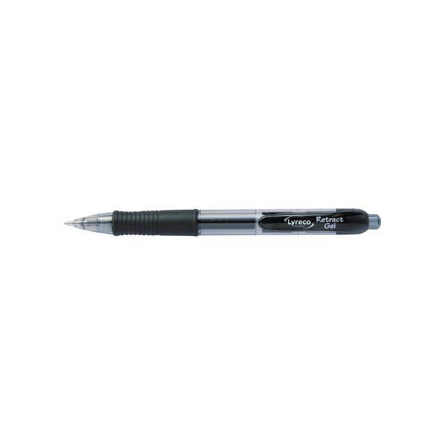 Gel pen LYRECO PREMIUM RT 0,7mm black