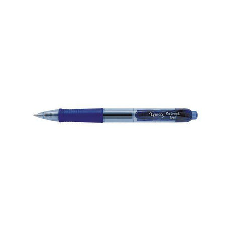Gel pen LYRECO PREMIUM RT 0,7mm blue