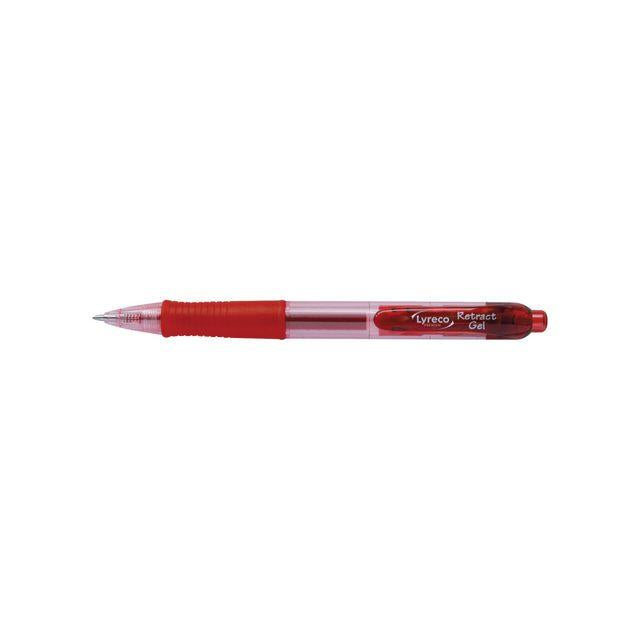 Gel pen LYRECO PREMIUM RT 0,7mm red