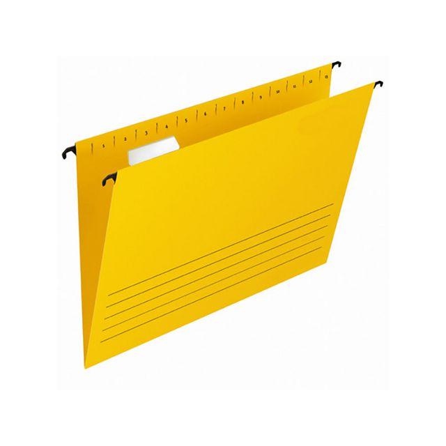 Suspension file ECO A4 yellow