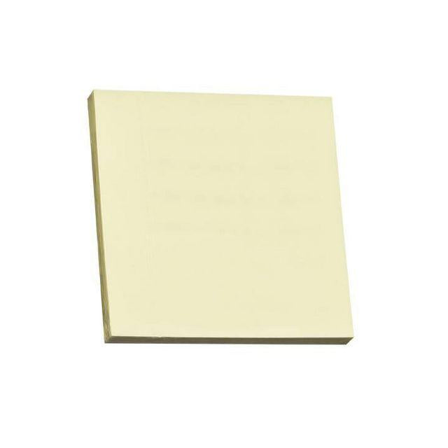 Notes STANDARD 76x76mm yellow 100bl