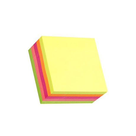 Notes STANDARD cube 76x76mm neon 450bl