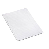 Loose leaf A4 ruled 14,5mm perforated 500/f