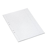 Loose leaf A4 squared 10x10mm perforated 500/pack