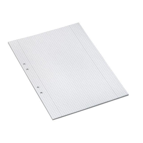 Loose leaf A4 squared 5x5mm perforated 500/pack
