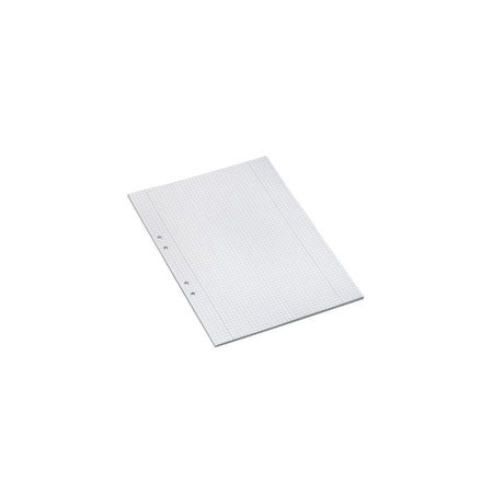 Loose leaf A4 squared 5x5mm perforated 500/pack