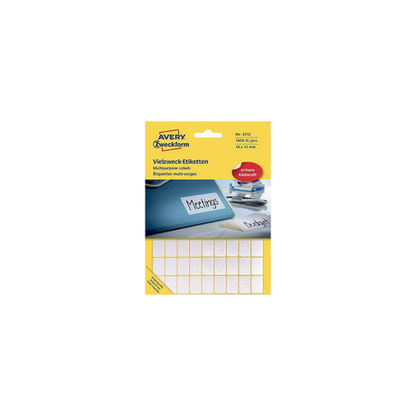 Label AVERY handwritten 18x12mm 1800/pc