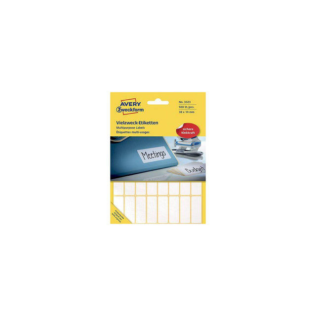 Label AVERY handwritten 38x14mm 928/pc