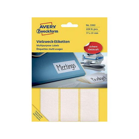 Label AVERY handwritten 77x31mm 224/pc