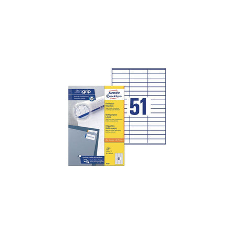 Label AVERY 70x16,9mm 5100/fp