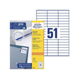 Label AVERY 70x16,9mm 5100/fp