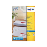 Label AVERY QD 38,1x21,2mm 1625/fp