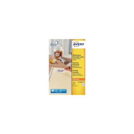 Label AVERY avtagb 63,5x29,6mm 675/fp