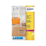 Label AVERY transp 210x297mm 25/pc