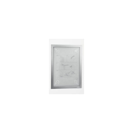 Magnetram DURAFRAME wallpaper A4 silver