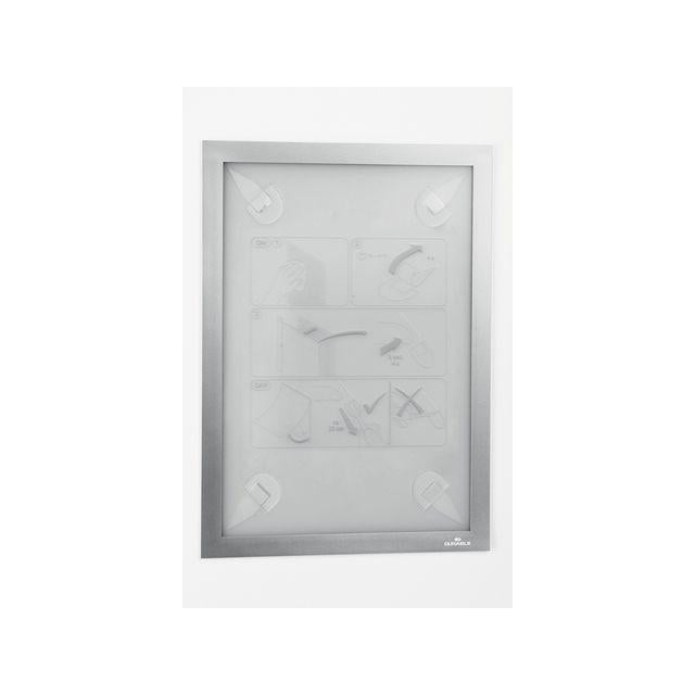 Magnetram DURAFRAME wallpaper A4 silver