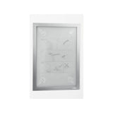 Magnetram DURAFRAME wallpaper A4 silver