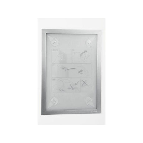 Magnetram DURAFRAME wallpaper A4 silver