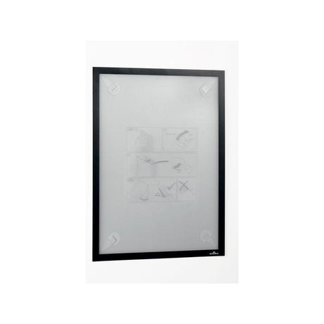 Magnetic frame DURAFRAME wallpaper A3 black