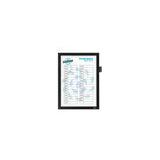 Magnetic frame self DURAFRAME note A4 black