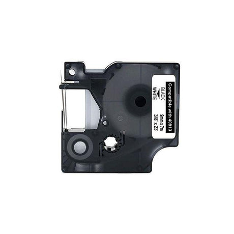 Tape 9mm black on white