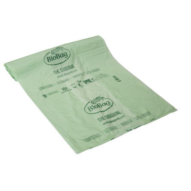 Bin liner bag BIOBAG 8L 15my 25/rl