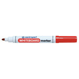 Whiteboard pen CENTROPEN round red