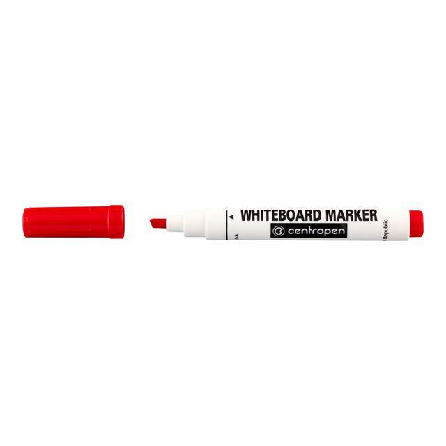 Whiteboard pen CENTROPEN cut red