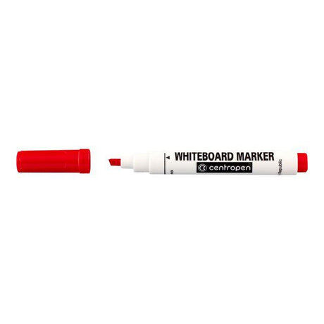 Whiteboard pen CENTROPEN cut red