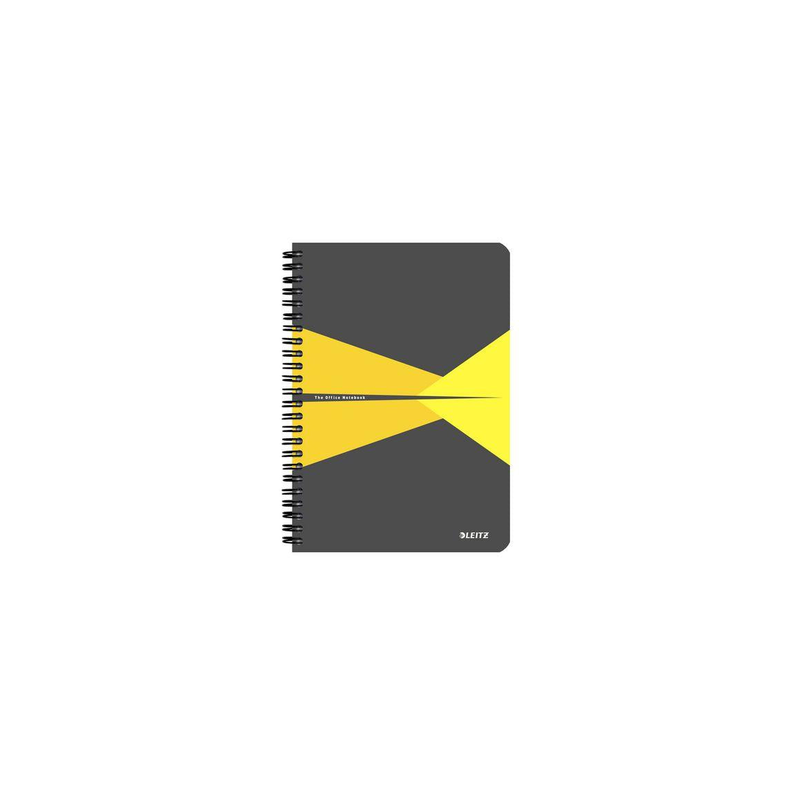 Notepad LEITZ map A5 line yellow