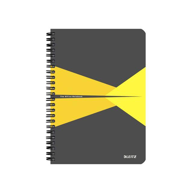 Notepad LEITZ map A5 line yellow