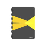 Notepad LEITZ map A5 line yellow