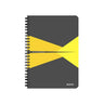 Notepad LEITZ map A5 line yellow