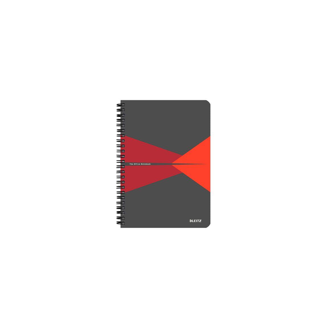 Notepad LEITZ map A5 line red