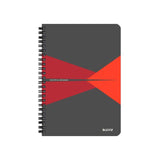 Notepad LEITZ map A5 line red