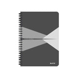 Notepad LEITZ map A5 line grey