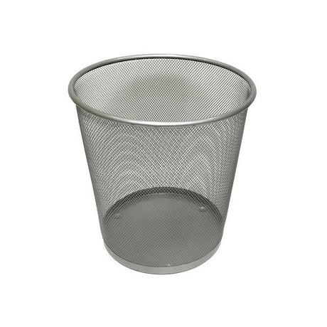 Wastepaper basket Small, 11L Silver