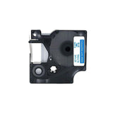 Tape 19mm blue on white