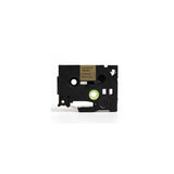 Tape 36mm TZe-861 black on gold