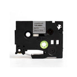 Tape 36mm TZe-M961 M-black on silver