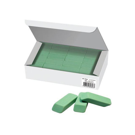 Bicycle eraser ACTUAL 40x15x8mm green 80/pack