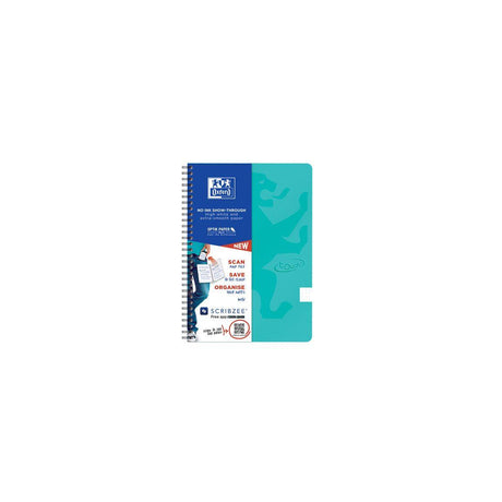 Notepad OXFORD B5 dot green