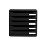 Form box BIGBOX PLUS 5 drawers black