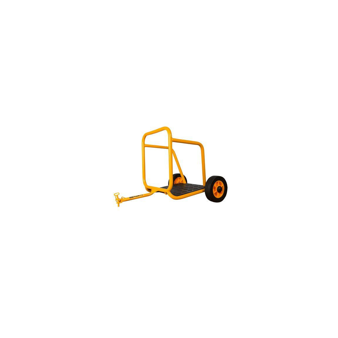 Trailer RABO with standing platform